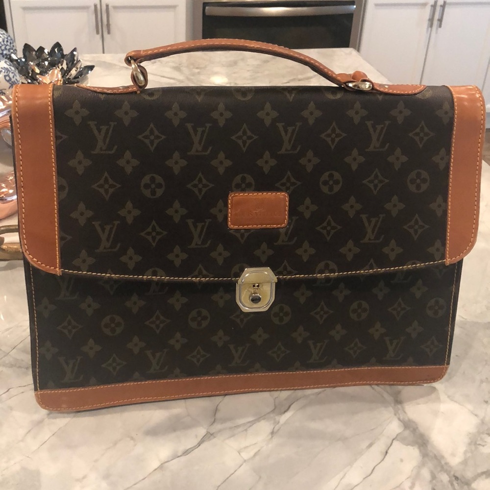 Authentic Vintage Louis Vuitton brief case